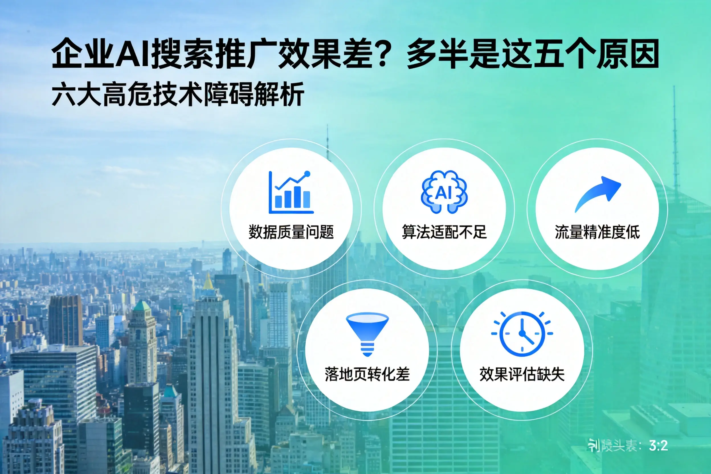 石楼企业AI搜索推广效果差？多半是这五个原因